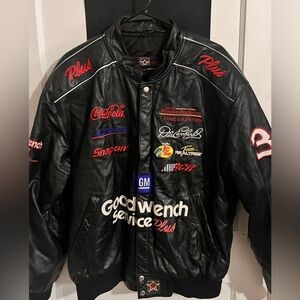 Jacket with Red and White Deta